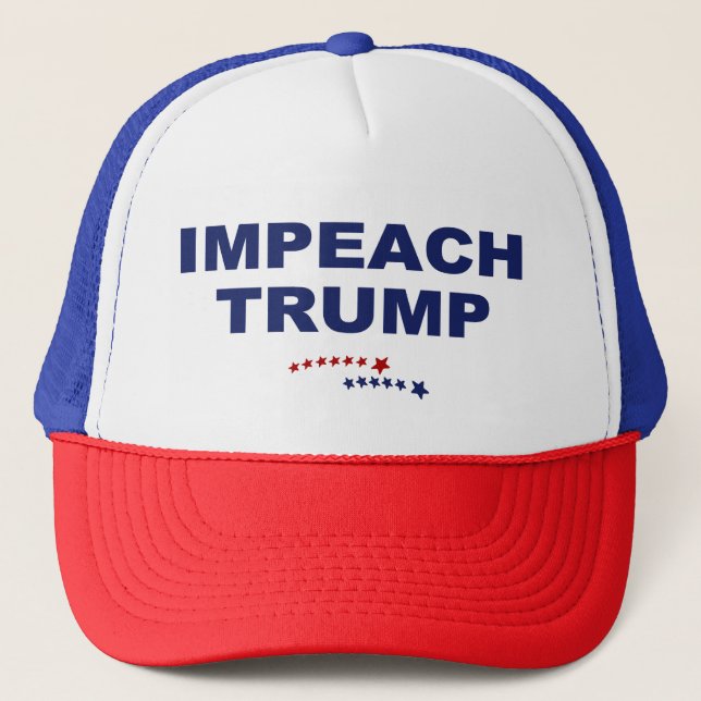 Impeach Trump Trucker Hat (Front)