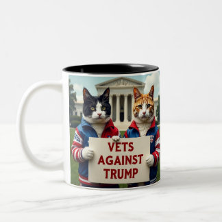 Impeach Trump Two-Tone Coffee Mug