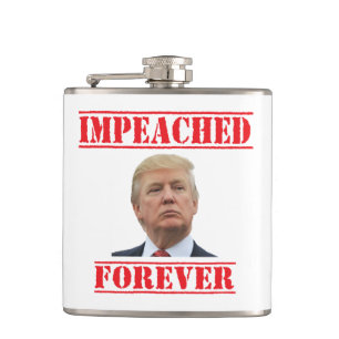 Impeached Forever Hip Flask