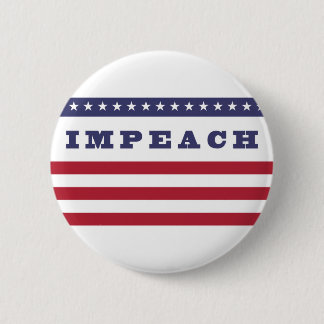 Impeachment Flag 6 Cm Round Badge
