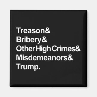Impeachment Magnet (Black)