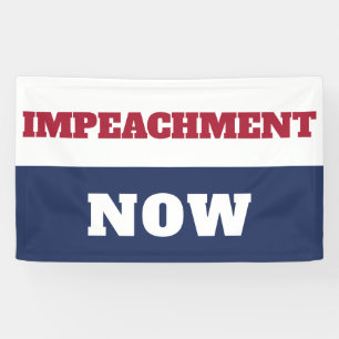 Impeachment Now Anti Trump Trumpism Banner