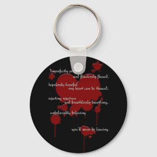 Imperfectly Perfect Keychain