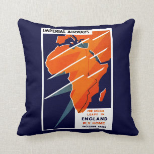 Imperial Airways Africa Cushion