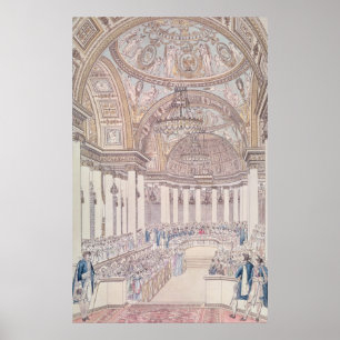 Imperial Banquet in the Grand Salon Poster