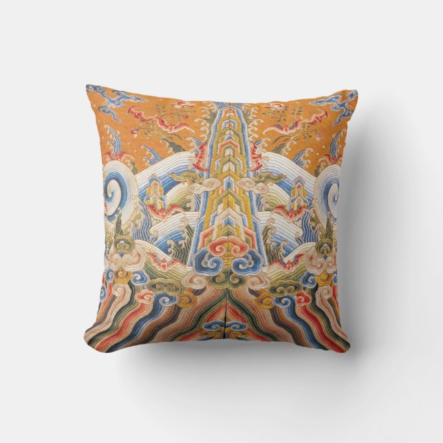 Imperial Chinese Dragon Robes Cushion (Front)