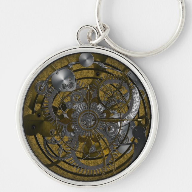 Imperial Clock Key Ring (Front)