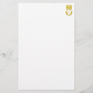 Imperial Eagle Emblem of Napoleon I Stationary Stationery