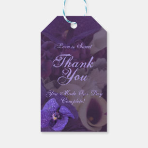 Imperial Floral Wedding Tags
