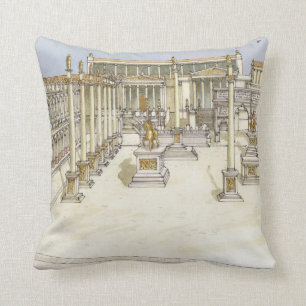 Imperial Forum. Rome Cushion