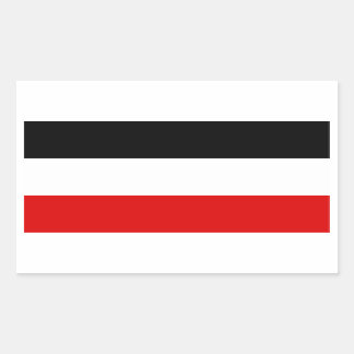 Imperial German Flag Rectangular Sticker