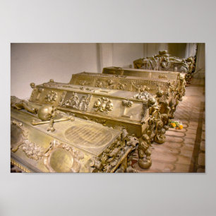Imperial Habsburg Crypt, Vienna, Austria Poster