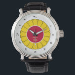 Imperial Japan Fashion & Japanese flag, Seal Kanji Watch<br><div class="desc">WATCH: Japan - The fashion with Japanese flag,  Imperial Seal & text Japan in Kanji / English. Can be easily further customised. Love Japan,  patriots,  trendy fashion,  holiday dreams / sports fans</div>