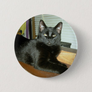 Imperial kitty 6 cm round badge