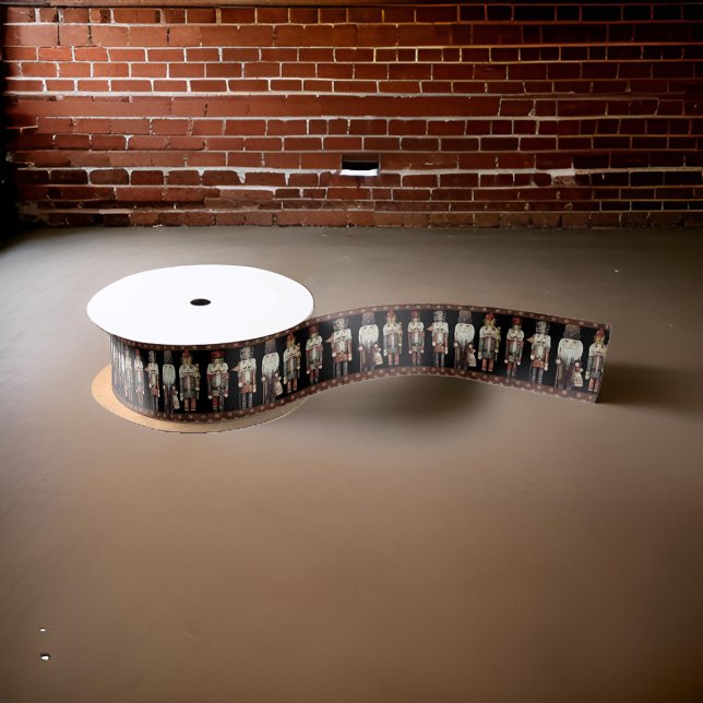 Imperial Nutcracker Soldier Army | Wrapping Paper Satin Ribbon (Creator Uploaded)