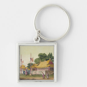 Imperial Palace, Tokyo, plate 54 from 'Le Costume Key Ring