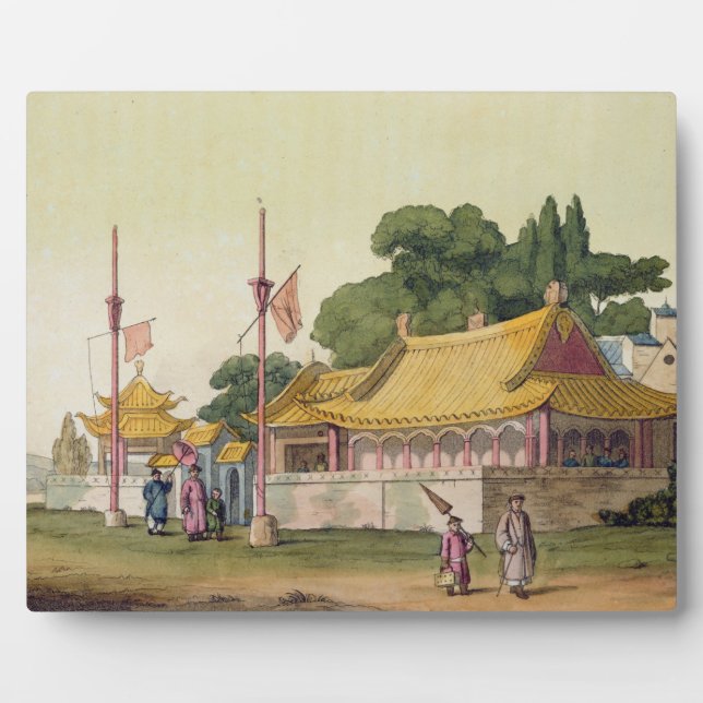 Imperial Palace, Tokyo, plate 54 from 'Le Costume Plaque (Front)