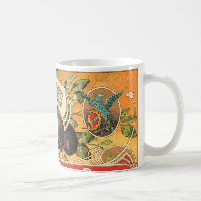 Imperial Plums Coffee Mug (Right)