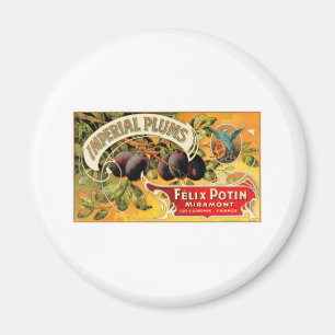 Imperial Plums Magnet