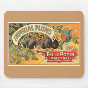 Imperial Plums Mouse Pad