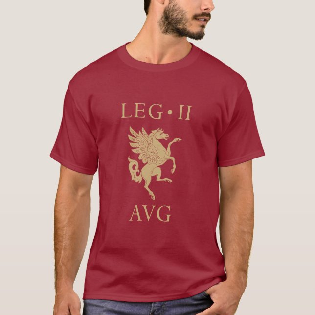 Imperial Roman Army - Legio II Augusta T-Shirt (Front)