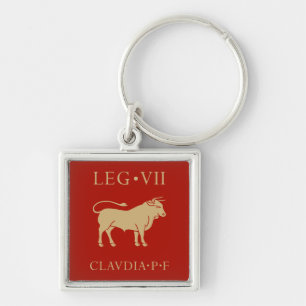 Imperial Roman Army - Legio VII Claudia Key Ring