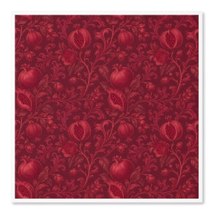 Imperial Ruby Garden Pomegranate Persian-(A) Wallpaper