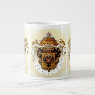 Imperial Russia lesser coat of arms  Large Coffee Mug