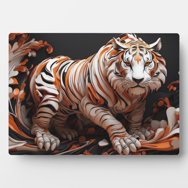 Imperial Tiger  Plaque (Front)