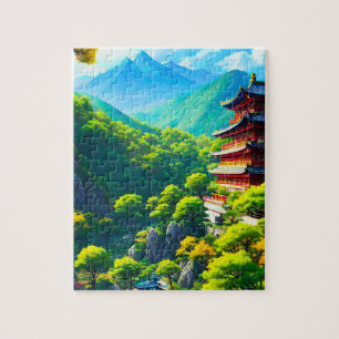 Imperial Tranquillity: Nature's Embrace Jigsaw Puzzle
