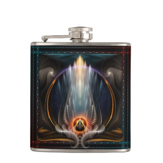 Imperial View Fractal Art Flask