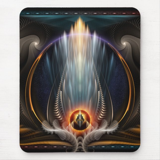 Imperial View Fractal Art Mousepad (Front)
