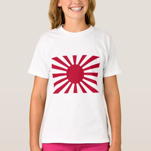 Imperial War Flag of Japan T-Shirt (Front)