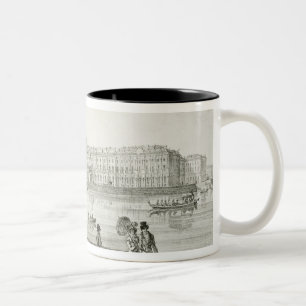 Imperial Winter Palace, St. Petersburg (litho) Two-Tone Coffee Mug
