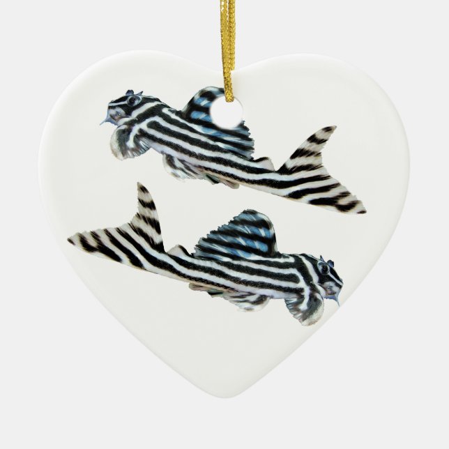 “Imperial Zebra Pleco”の優良製品 Ceramic Tree Decoration (Front)