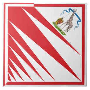 Imperiale Contrada della Giraffa - Giraffe Palio Ceramic Tile