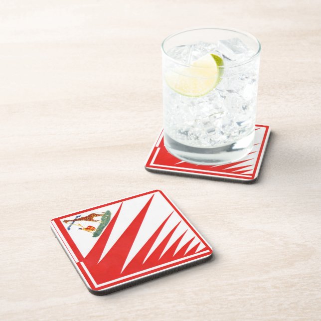 Imperiale Contrada della Giraffa - Giraffe Palio Coaster (Right Side)