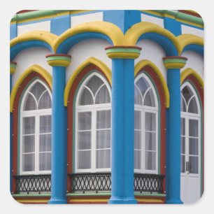 Imperio da Caridade in Praia Da Vitoria, Square Sticker