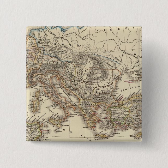 Imperium Romanum inde a bello 15 Cm Square Badge (Front)