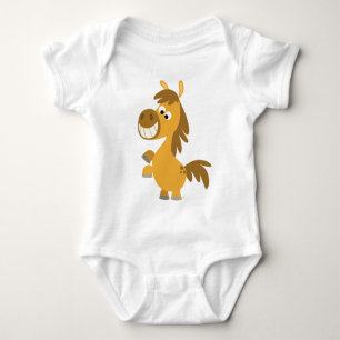 Impetuous Cartoon Pony Baby Apparel Bodysuit
