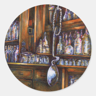 Implicitly Understood Classic Round Sticker