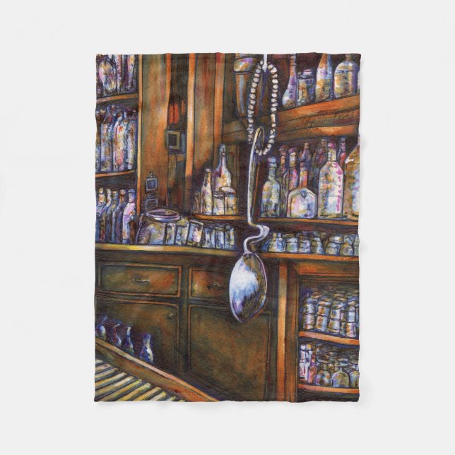 Implicitly Understood Fleece Blanket (Front)