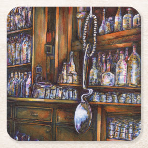 Implicitly Understood Square Paper Coaster