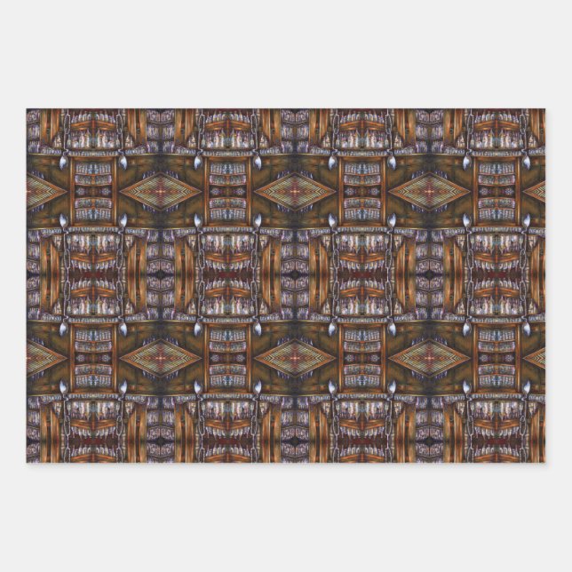 Implicitly Understood Wrapping Paper Sheet (Front)