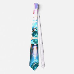 Implosion Abstract Tie