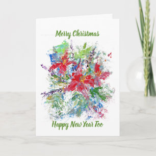 Importance of Family/Missing You at Christmas Card