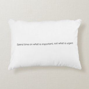 Important Accent Pillow