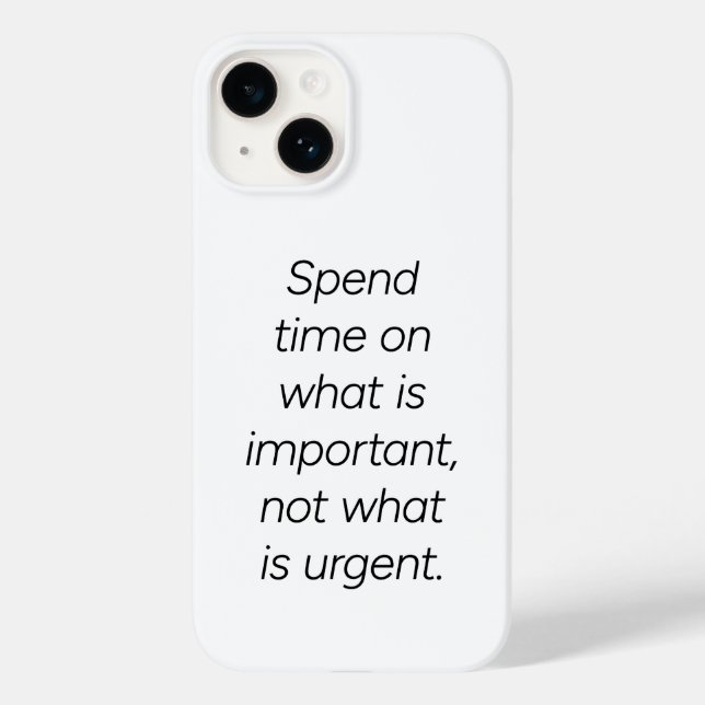 Important iPhone Case (Back)