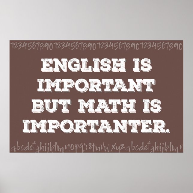 Important Poster (Front)