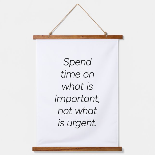 Important Wood Topped Wall Tapestry (Front)